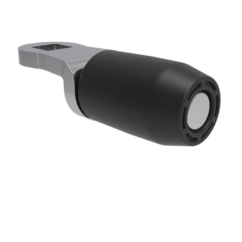 SOUTHCO Quarter-Turn Cam Latch Roller Cam, Steel, Zinc Plate, Bright Chromate [E5-7109]