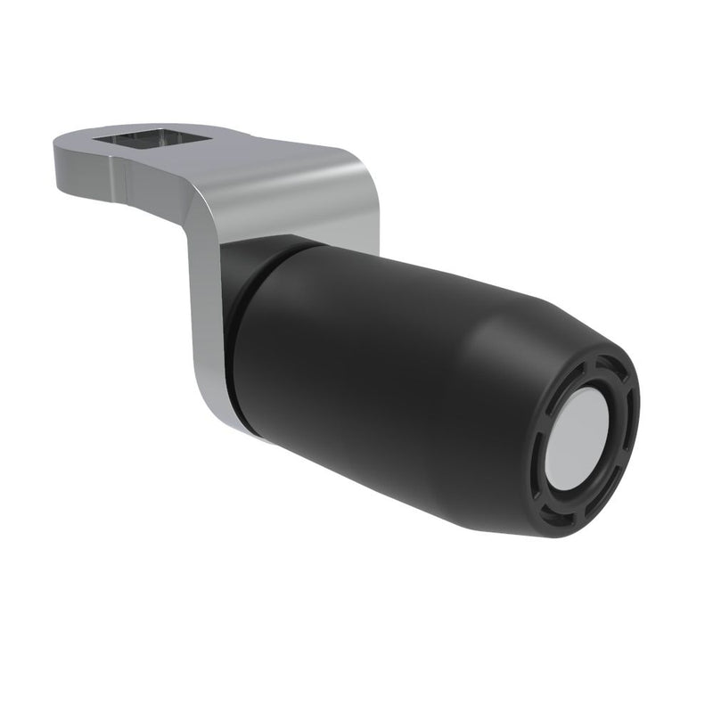 SOUTHCO Quarter-Turn Cam Latch Roller Cam, Steel, Zinc Plate, Bright Chromate [E5-7113]