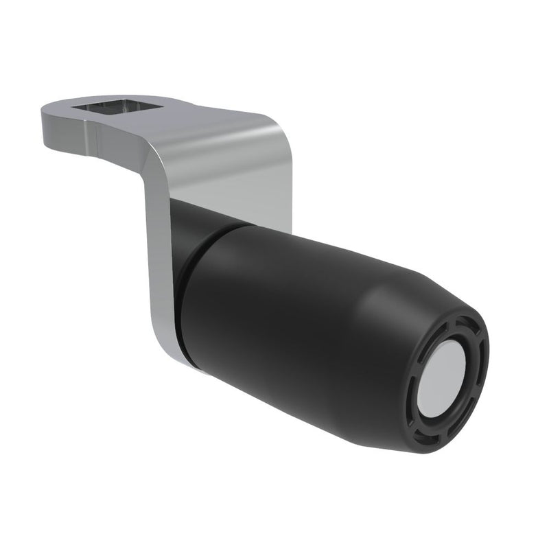 SOUTHCO Quarter-Turn Cam Latch Roller Cam, Steel, Zinc Plate, Bright Chromate [E5-7115]