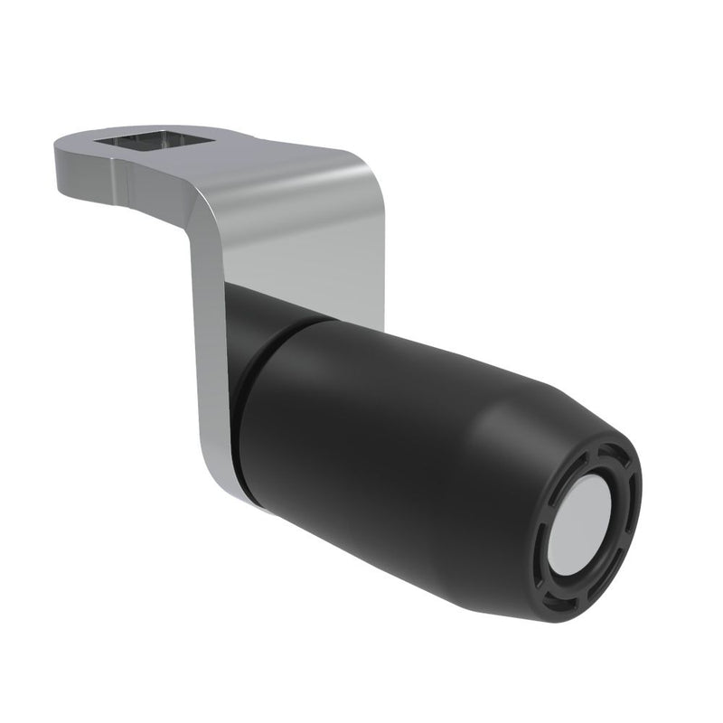 SOUTHCO Quarter-Turn Cam Latch Roller Cam, Steel, Zinc Plate, Bright Chromate [E5-7116]