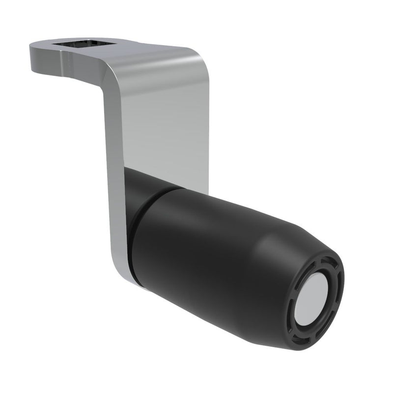 SOUTHCO Quarter-Turn Cam Latch Roller Cam, Steel, Zinc Plate, Bright Chromate [E5-7120]