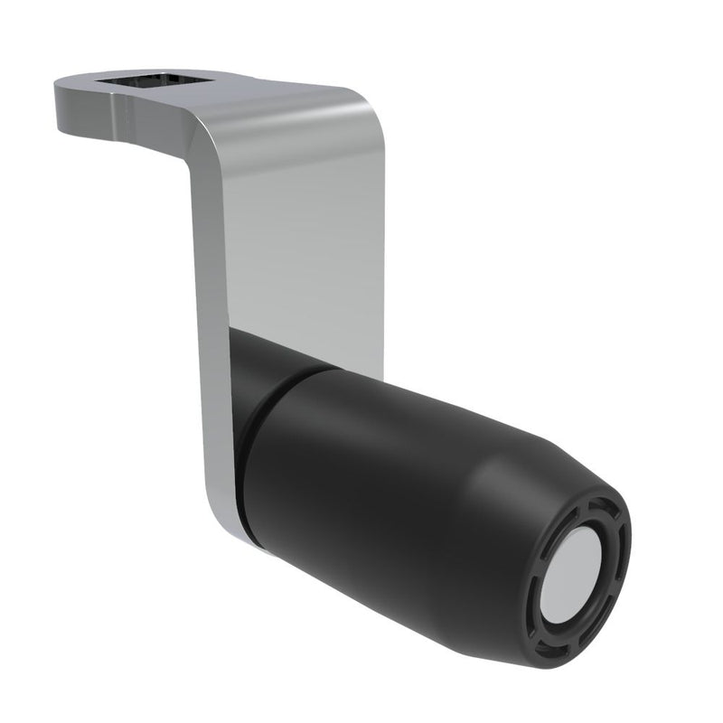 SOUTHCO Quarter-Turn Cam Latch Roller Cam, Steel, Zinc Plate, Bright Chromate [E5-7121]