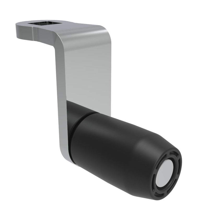 SOUTHCO Quarter-Turn Cam Latch Roller Cam, Steel, Zinc Plate, Bright Chromate [E5-7122]