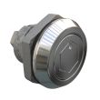 SOUTHCO Quarter-Turn Cam Latch, Bellcore 216 Shuttered Recess, Zinc Alloy, Chrome Plated, Bright [E5-8-132-UU1]