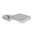 SOUTHCO Quarter-Turn Cam Latch Cam, 10mm (.39 in) Grip, Stainless Steel, Passivated [E5-8006]