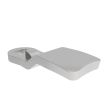 SOUTHCO Quarter-Turn Cam Latch Cam, 12mm (.47 in) Grip, Stainless Steel, Passivated [E5-8007]