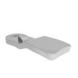 SOUTHCO Quarter-Turn Cam Latch Cam, 14mm (.55 in) Grip, Stainless Steel, Passivated [E5-8008]