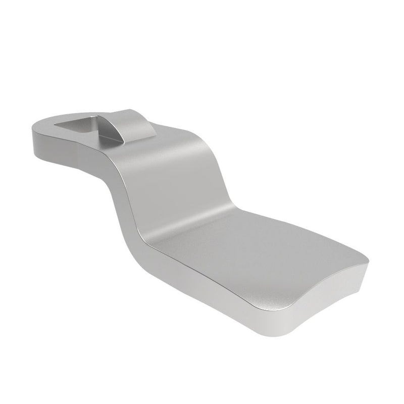 SOUTHCO Quarter-Turn Cam Latch Cam, 28mm (1.10 in) Grip, Stainless Steel, Passivated [E5-8015]