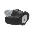 SOUTHCO Quarter-Turn Cam Latch, Key Locking (CH751) Wing, Spring-return Actuator, Not Sealed, Zinc Alloy, Powder Coat, Black [E5-9-315-TL0-10]