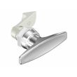SOUTHCO Quarter-Turn Cam Latch, T-handle, 23mm (.91 in) Grip, Not Sealed, Zinc Alloy, Chrome Plated, Bright [E5-9-602-510]