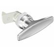 SOUTHCO Quarter-Turn Cam Latch, T-handle, 23mm (.91 in) Grip, Not Sealed, Zinc Alloy, Chrome Plated, Bright [E5-9-602-520]