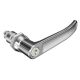 SOUTHCO Quarter-Turn Cam Latch, Key Locking (CH751) L-handle, Spring-return Actuator, Not Sealed, Zinc Alloy, Chrome Plated, Bright [E5-9-712-TL0-10]