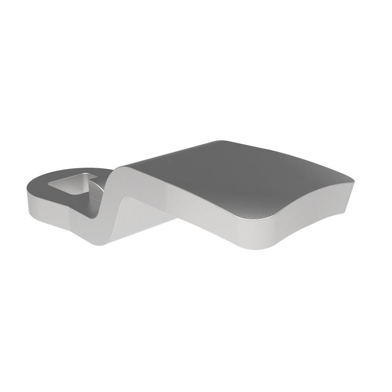 SOUTHCO Quarter-Turn Cam Latch Cam, 8mm (.31 in) Grip, 316 Stainless Steel, Electropolished [E5-9005]