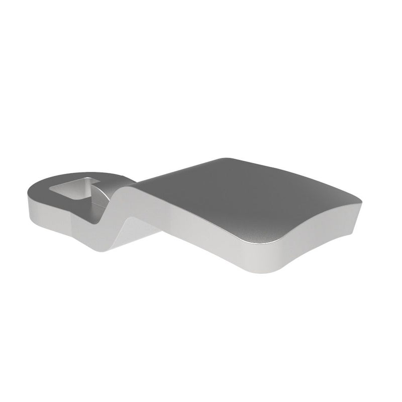 SOUTHCO Quarter-Turn Cam Latch Cam, 10mm (.39 in) Grip, 316 Stainless Steel, Electropolished [E5-9006]