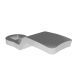 SOUTHCO Quarter-Turn Cam Latch Cam, 10mm (.39 in) Grip, 316 Stainless Steel, Electropolished [E5-9006]