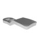 SOUTHCO Quarter-Turn Cam Latch Cam, 12mm (.47 in) Grip, 316 Stainless Steel, Electropolished [E5-9007]