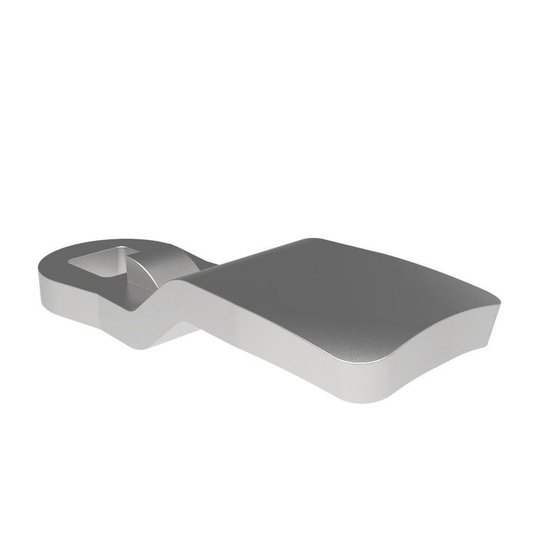 SOUTHCO Quarter-Turn Cam Latch Cam, 12mm (.47 in) Grip, 316 Stainless Steel, Electropolished [E5-9007]