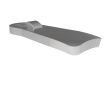 SOUTHCO Quarter-Turn Cam Latch Cam, 18mm (.71 in) Grip, 316 Stainless Steel, Electropolished [E5-9010]