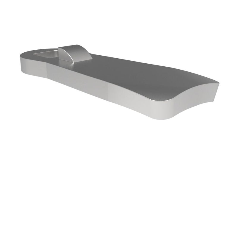 SOUTHCO Quarter-Turn Cam Latch Cam, 18mm (.71 in) Grip, 316 Stainless Steel, Electropolished [E5-9010]