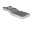 SOUTHCO Quarter-Turn Cam Latch Cam, 22mm (.87 in) Grip, 316 Stainless Steel, Electropolished [E5-9012]