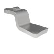 SOUTHCO Quarter-Turn Cam Latch Cam, 32mm (1.25 in) Grip, 316 Stainless Steel, Electropolished [E5-9017]