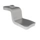 SOUTHCO Quarter-Turn Cam Latch Cam, 34mm (1.34 in) Grip, 316 Stainless Steel, Electropolished [E5-9018]
