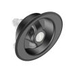 SOUTHCO Quarter-Turn Cam Latch, Counter-Clockwise to Latch, Flush Cup Wing Style, Keylocking (Reversible Key), Spring-return Actuator, Not Sealed, Zinc Alloy, Powder Coat, Black [E5-92-325-TL0-10]