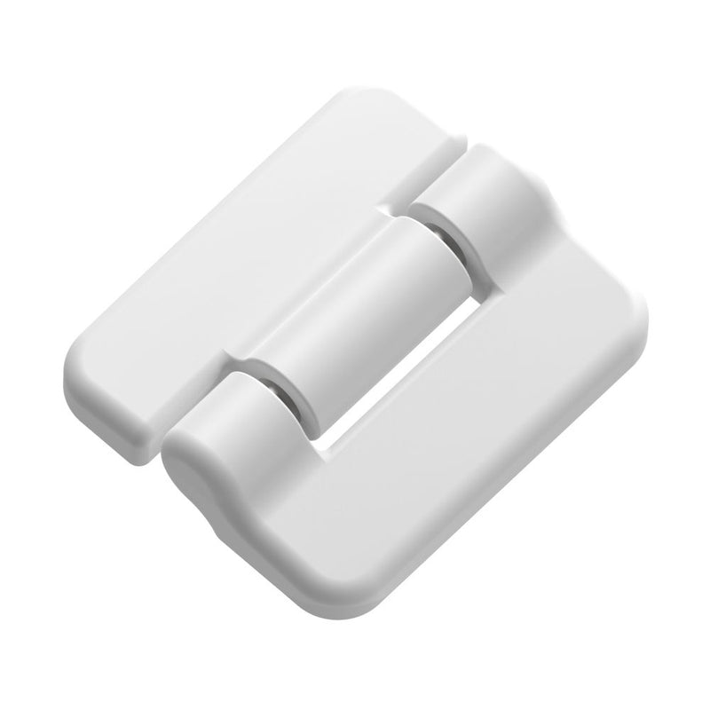 SOUTHCO Constant Torque Hinge, Asymmetric, 3.160 N⋅m, 4.520 N⋅m, Large Size, Nylon, Natural, White [E6-55-540R-10]