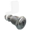 SOUTHCO Quarter Turn Compression Latch, Standard Size , Slotted Recess, Zinc Alloy, Chrome Plated, Bright [E9-A000A-03]