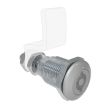SOUTHCO Quarter Turn Compression Latch, Standard Size , 5mm (.19) Double bit, Zinc Alloy, Powder Coat, Silver [E9-A007B-02]