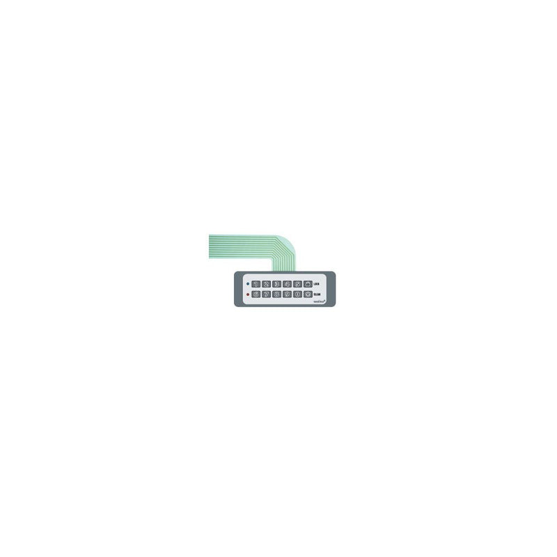 SOUTHCO Horizontal Membrane Key Pad [EA-KC2-101]