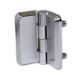 SOUTHCO Surface Mount Hinge, 40 mm (1.57 in) size, with Mounting Studs, Zinc Alloy, Chrome Plate [EH-5A-4G4-38]