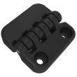 SOUTHCO Surface Mount Hinge, 50 mm size, with Mounting Holes, Nylon, Black [EH-6B-5GW5-20]