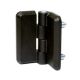 SOUTHCO Surface Mount Hinge, 50 mm (1.97 in) size, with Mounting Studs, Nylon, Black [EH-6A-5G5-20]