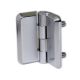 SOUTHCO Surface Mount Hinge, 50 mm (1.97 in) size, with Mounting Studs, Zinc Alloy, Chrome Plated [EH-6A-5G5-38]