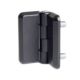 SOUTHCO Surface Mount Hinge, 50 mm (1.97 in) size, with Mounting Studs, Zinc Alloy, Powder Coated, Black [EH-6A-5G5-50]