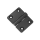 SOUTHCO Surface Mount Hinge, 60 mm (2.36 in) size, with Mounting Holes, Zinc Alloy, Powder Coated, Black [EH-7A-6V8-50]