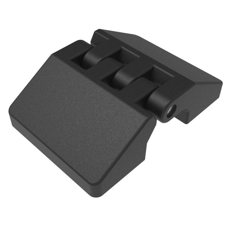 SOUTHCO Butt Hinge, 48 mm size, with Threaded Mount, Polyamide, Black [EH-DHIF-7048-II]