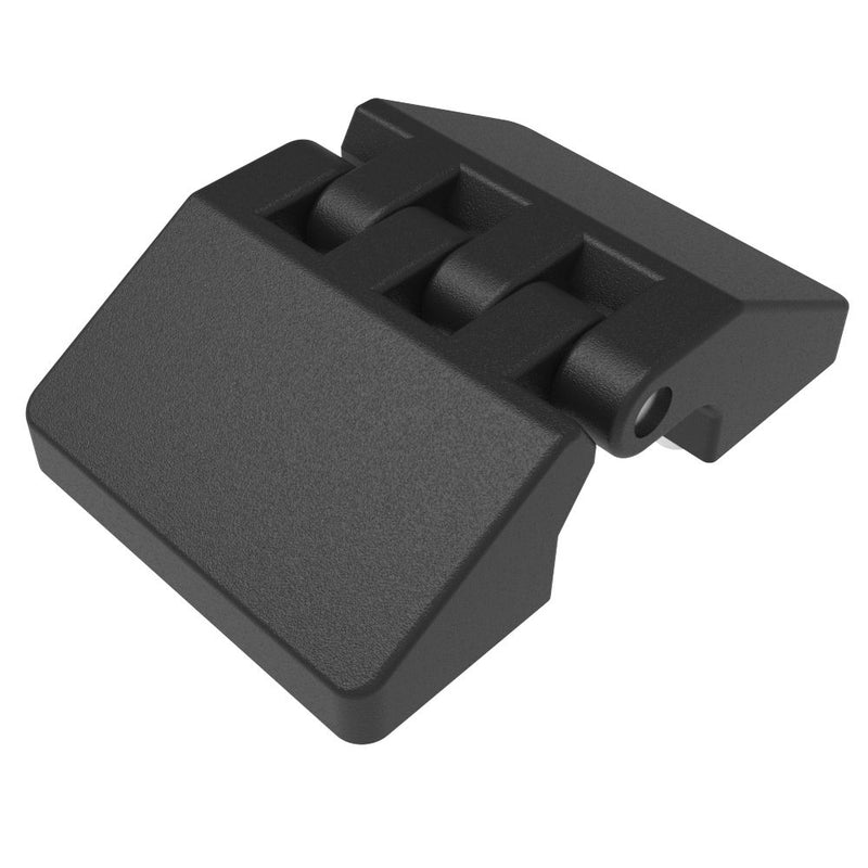 SOUTHCO Butt Hinge, 48 mm size, with Stud Mount, Polyamide, Black [EH-DHIF-7048-SS]