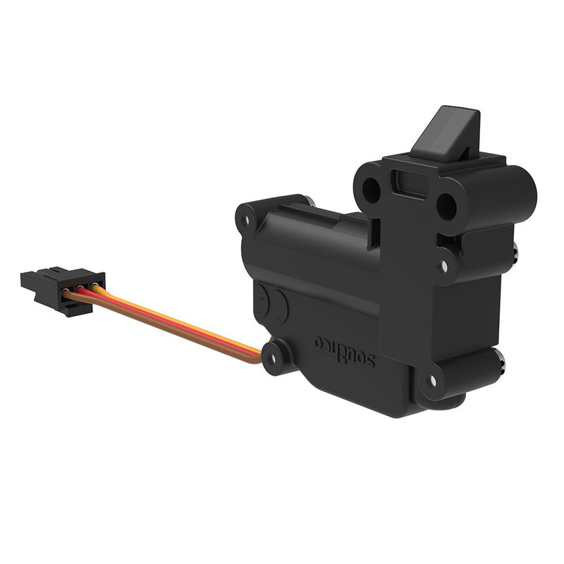 SOUTHCO Electronic Slide Bolt, Non-Sealed Connector, 5 Volts, Glass Filled Nylon, Black [EM-05-53-2001]