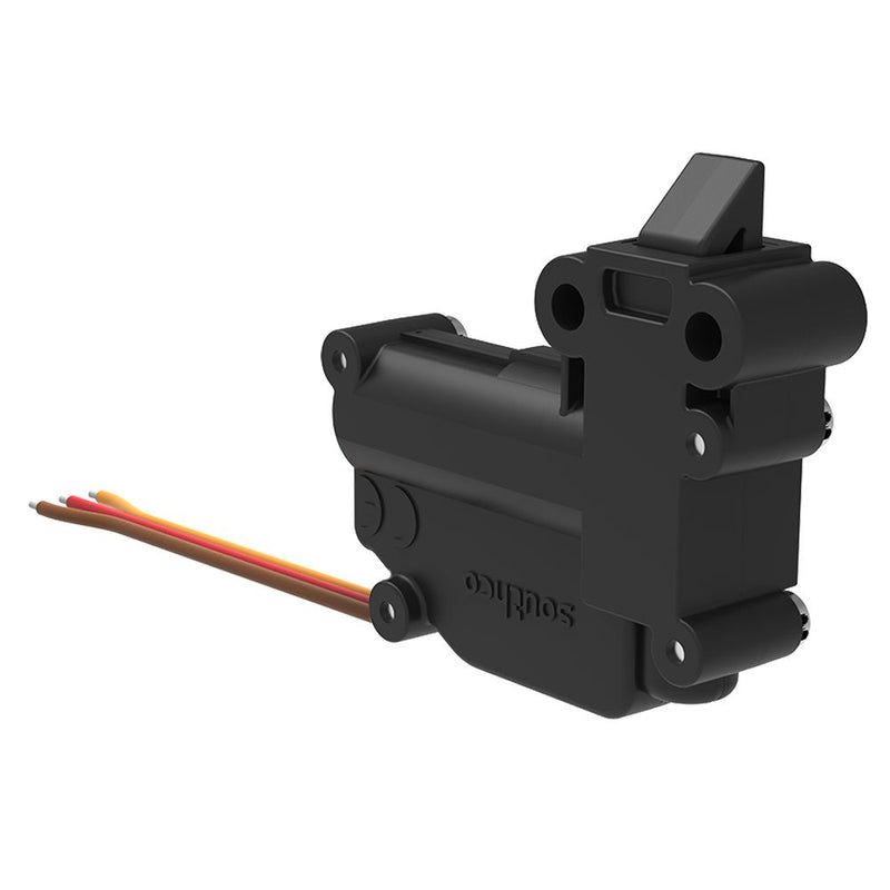 SOUTHCO Electronic Slide Bolt, Sealed Connector, 5 Volts, Glass Filled Nylon, Black [EM-05-53-2002]