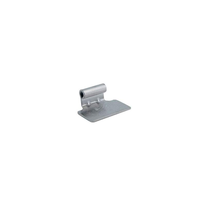 SOUTHCO Removable Hinge Frame Leaf, Flat Style, Weld Mount, Steel, Zinc Plate, Bright chromate [F6-904]