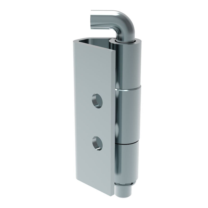 SOUTHCO Removable Concealed Hinge, Concealed Assembly, Hole Dia.4mm, Steel, Blue Zinc [F6-DHIM-4015-AR]