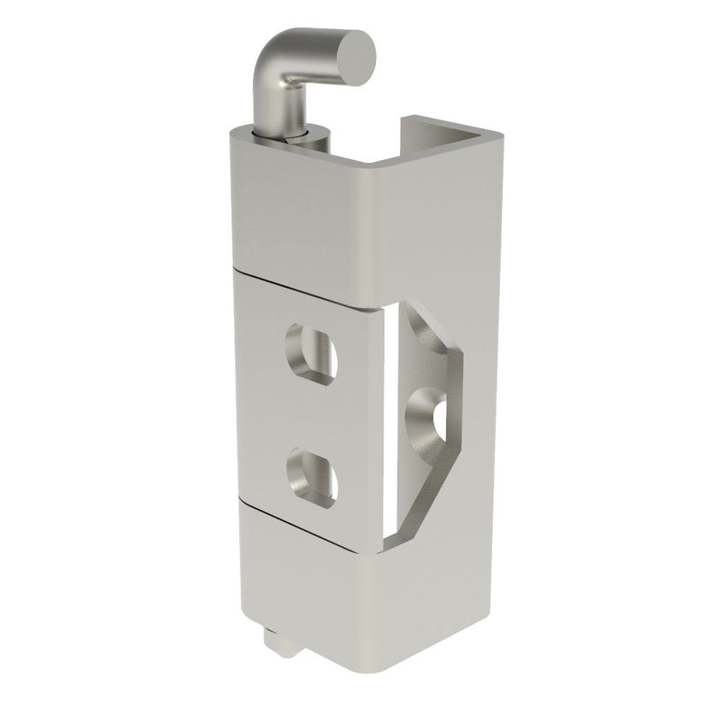 SOUTHCO Removable Concealed Hinge, Concealed Assembly, Stainless Steel, Electropolished [F6-DHIM-60-SS]