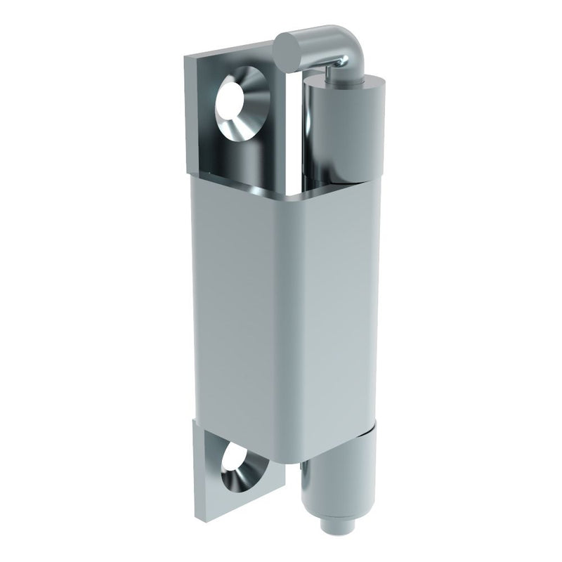 SOUTHCO Removable Spring Hinge, Concealed Assembly, CSK M5, Steel, Blue Zinc [F6-DHIM-6036]