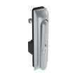 SOUTHCO Swinghandle Latch, Medium Size - 125 mm (4.92 in), Without Padlock Hasp, Use with Linear Actuator, CH 751 Key (2 Keys Included), Sealed, Zinc Alloy, Satin Chrome Plated [H3-50-101-144]