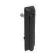 SOUTHCO Swinghandle Latch, Medium Size - 125 mm (4.92 in), Without Padlock Hasp, Use with Linear Actuator, Non-Locking with detent, Non-Sealed, Zinc Alloy, Powder Coated, Black [H3-50-120-050]
