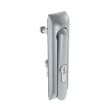 SOUTHCO Swinghandle Latch, Medium Size - 125 mm (4.92 in), Without Padlock Hasp, Use with Linear Actuator, CH 333 Key DIN, Non-Sealed, Zinc Alloy, Satin Chrome Plated [H3-50-123-044]