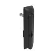 SOUTHCO Swinghandle Latch, Medium Size - 125 mm (4.92 in), Without Padlock Hasp, Use with Linear Actuator, 3 mm Double Bit, Non-Sealed, Zinc Alloy, Powder Coated, Black [H3-50-140-050]
