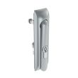 SOUTHCO Swinghandle Latch, Medium Size - 125 mm (4.92 in), Without Padlock Hasp, Use with Linear Actuator, 5 mm Double Bit DIN, Non-Sealed, Zinc Alloy, Satin Chrome Plated [H3-50-171-044]